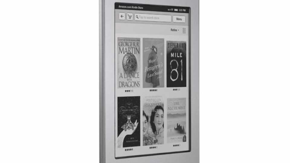 Amazon Kindle Touch models introduced